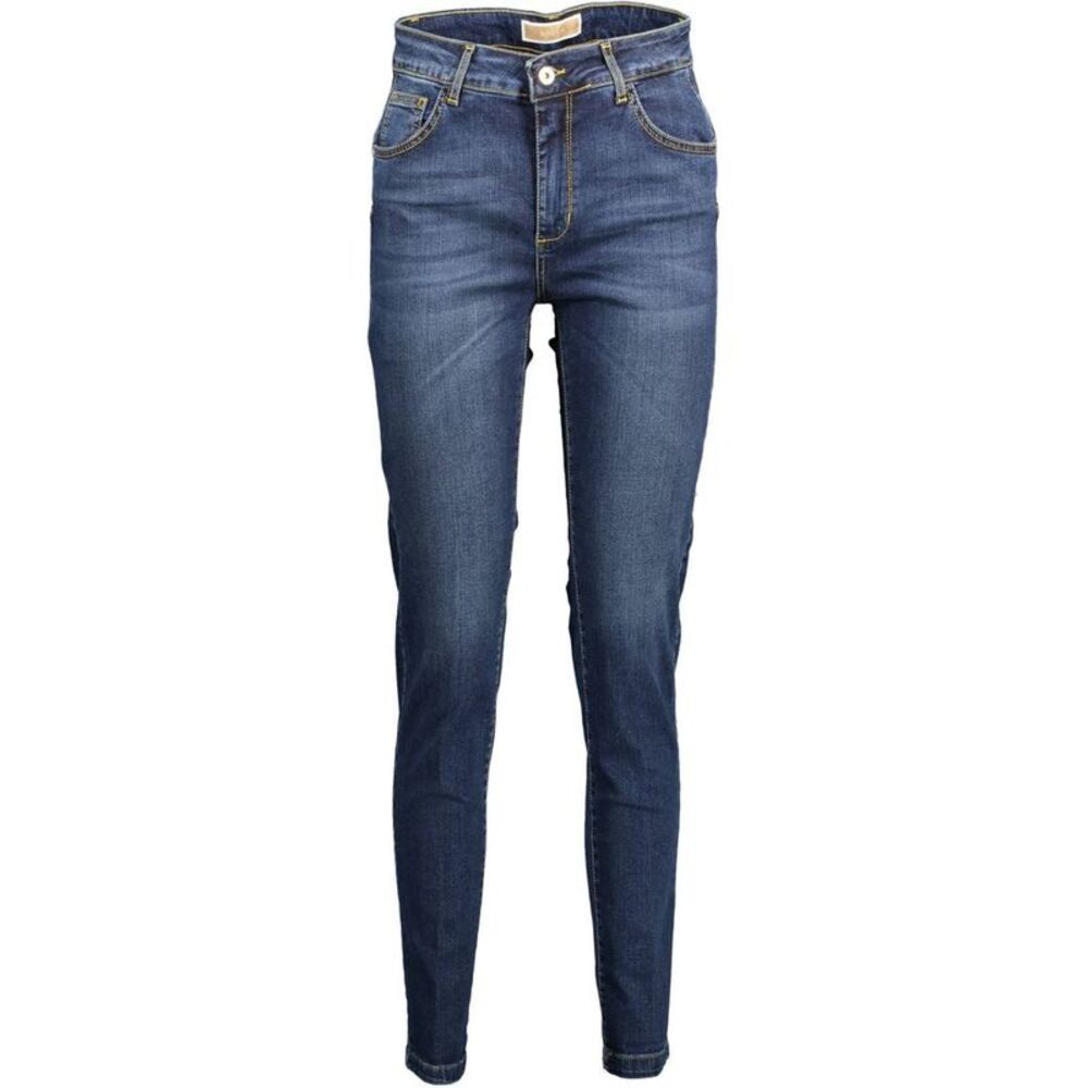 Kocca Blue Cotton Jeans & Women's Pant